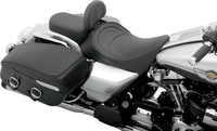 Thumbnail for DRAG SPECIALTIES Solo Seat - Mild Stitched - Driver Backrest - FLH '97-'07 0801-0493
