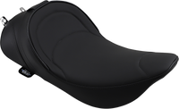 Thumbnail for DRAG SPECIALTIES Solo Seat - Mild Stitched - Driver Backrest - FLH '97-'07 0801-0493
