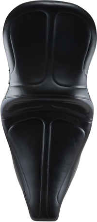 Thumbnail for LE PERA Maverick Seat - Without Backrest - Stitched - Black - FLH/FLT '02-'07 LH-957