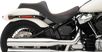 Thumbnail for DRAG SPECIALTIES Predator III Seat - Double Diamond - Red Stitching - FL/FX '18-'22 0802-1147