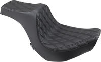 Thumbnail for DRAG SPECIALTIES Predator III Seat - Double Diamond - Black Stitching - FXBR/S '18-'22 0802-1267