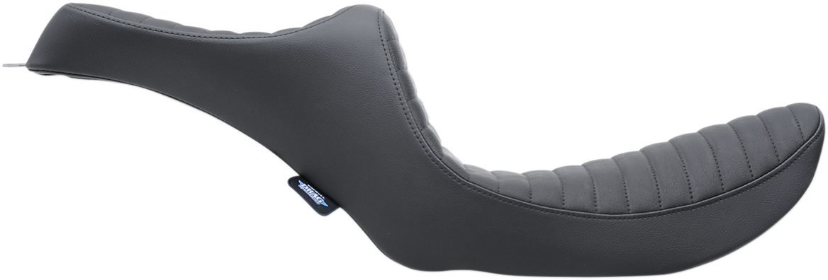 DRAG SPECIALTIES Predator III Seat - Classic Stitch - Black - FXR '82-'00 0805-0136