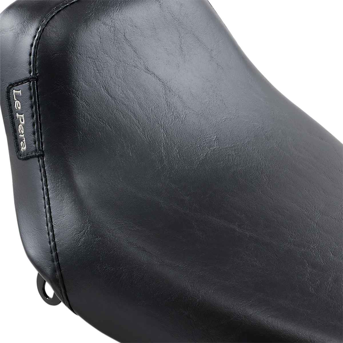 LE PERA Bare Bones Solo Seat - Smooth - Black - FX/FL '64-'84 LN-002