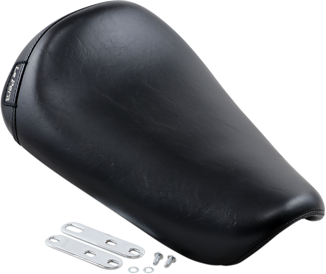 LE PERA Bare Bones Solo Seat - Smooth - Black - XL '82-'03 LG-006