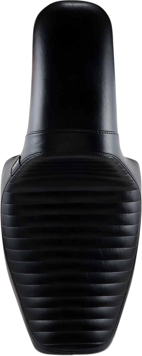 LE PERA Daytona Sport Seat - Pleated - Black - FXR '82-'00 L-541PT