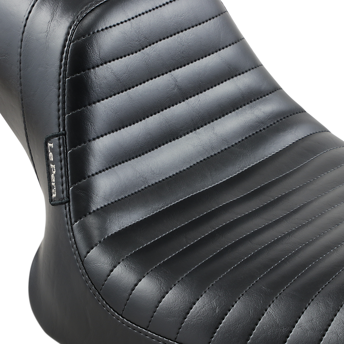 LE PERA Daytona Sport Seat - Pleated - Black - FXR '82-'00 L-541PT