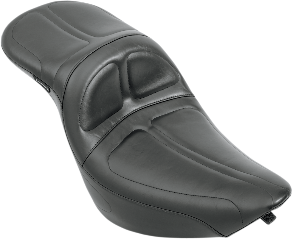LE PERA Maverick Daddy Long Legs Seat - Black - Stitched - FL/FX '06-'17 LK-910DL
