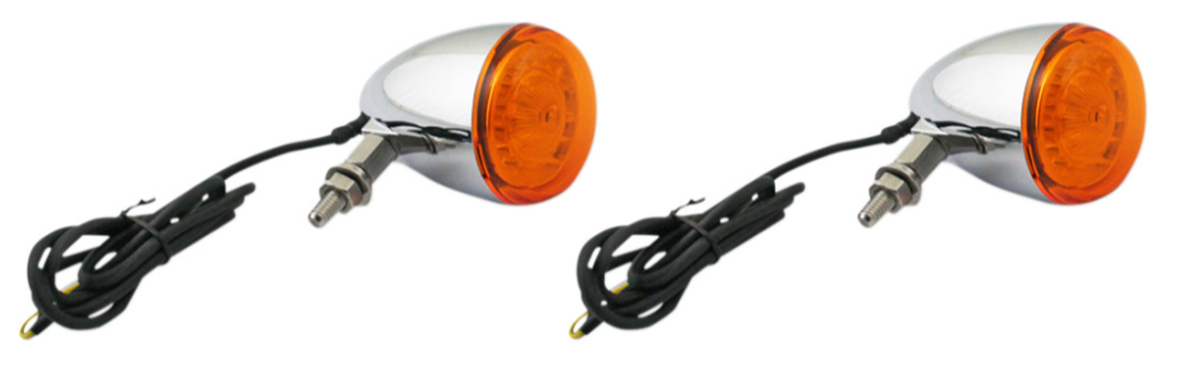 ProBEAM® Universal LED Bullet Bezel Turn Signals - Pair (2)