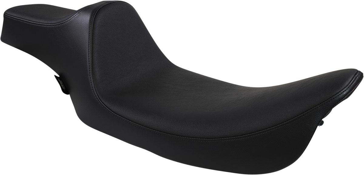 DRAG SPECIALTIES Extended Reach Predator III Seat - Smooth - Black - FL '99-'07 08011368