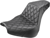Thumbnail for SADDLEMEN Step-Up Seat - Full Lattice Stitch - Black - FXBR/S '18-'20 818-31-175