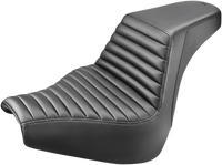 Thumbnail for SADDLEMEN Step-Up Seat - Front Tuck-n-Roll - Black - FXBR/S '18-'20 818-31-171