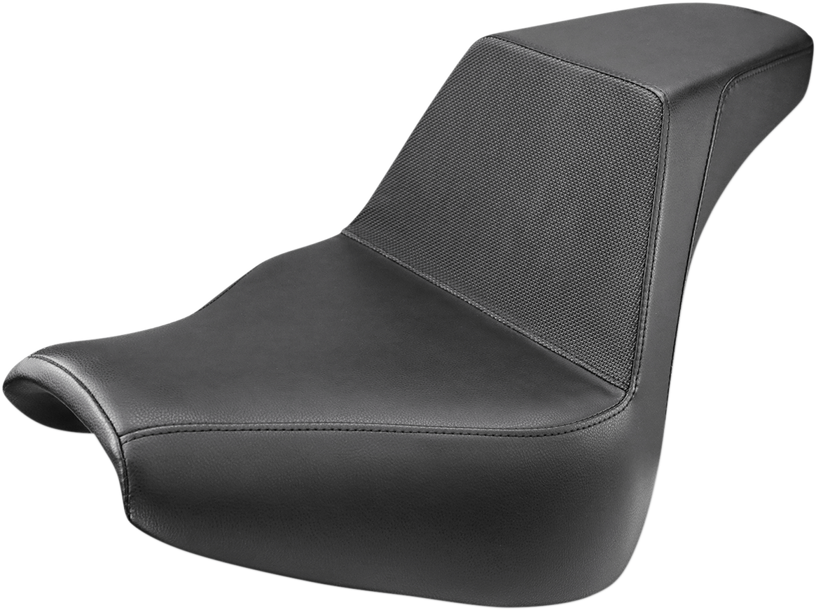 SADDLEMEN Step-Up Seat - Gripper - Black - FXBR/S '18-'20 818-31-174