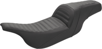Thumbnail for SADDLEMEN Slim Roll & Pleat Seat - Black 897-07-161