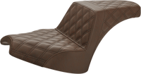 Thumbnail for SADDLEMEN Step-Up Seat - Full Lattice - Brown - Chief I21-04-175BR