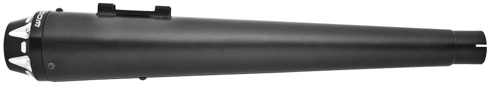American Outlaw Slip Ons 4.5" Blk W/Blk Tip `17 Up Flt/H