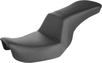 Thumbnail for SADDLEMEN Step-Up Seat - Smooth - Black - Dyna 806-04-194