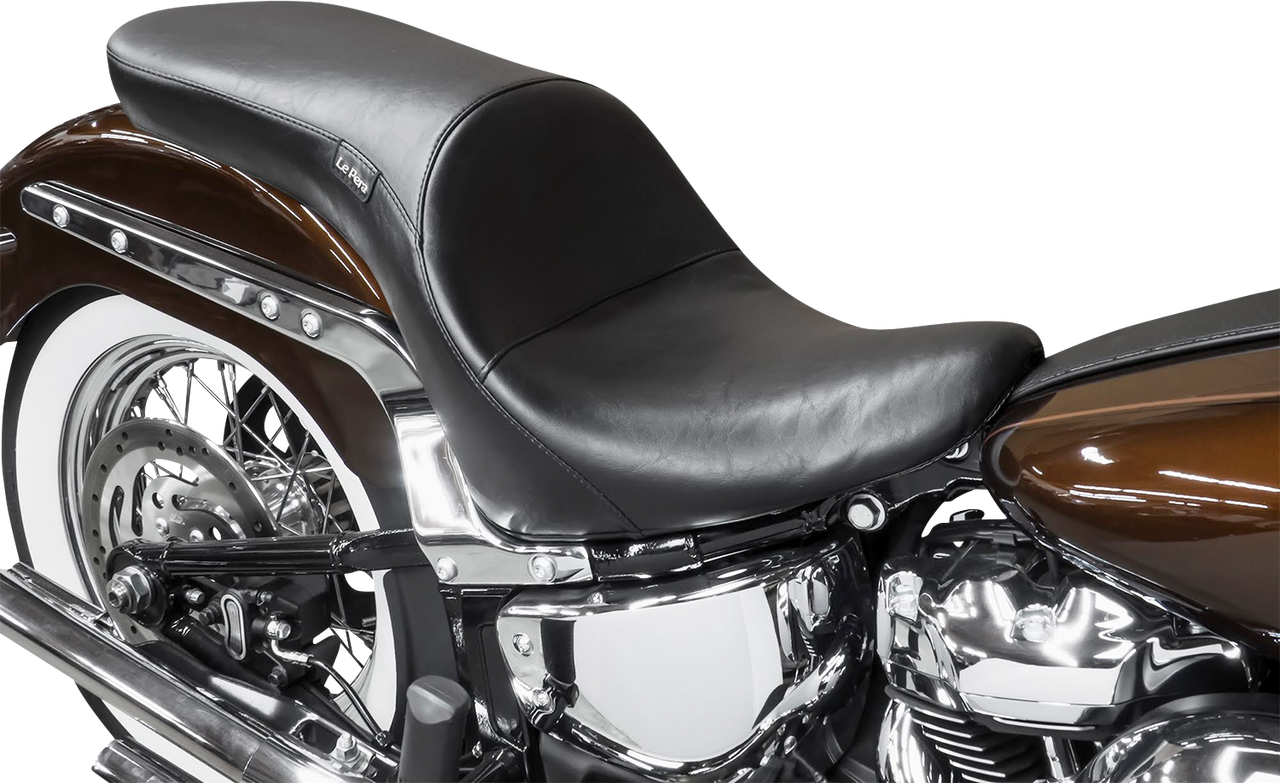 LE PERA Maverick Seat - Stitched - Black - FXLR/FLSB '18-'23 LYR-910