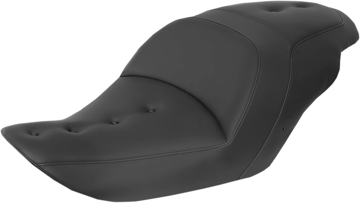 SADDLEMEN Roadsofa* Pillow Top Seat - Without Backrest - Black H23-20-181