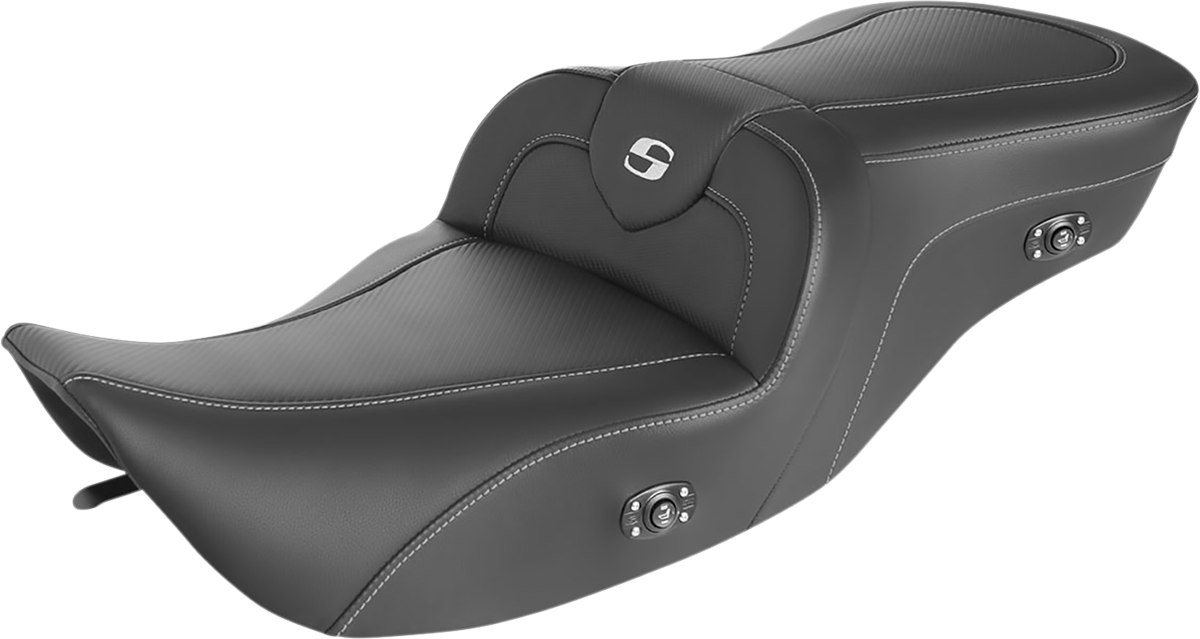 SADDLEMEN Heated Roadsofa* Seat - Carbon Fiber 897-06-185HCT