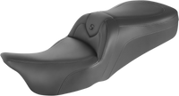 Thumbnail for SADDLEMEN RoadSofa* Seat - Without Backrest - Black W/Black Stitching 897-06-187
