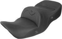 Thumbnail for SADDLEMEN Seat - RoadSofa* - without Backrest - Black w/ Black Stitching - Heated - GL1800 '01-'10 H01-07-187HCT