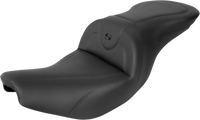 Thumbnail for SADDLEMEN RoadSofa* Seat - without Backrest - Black w/ Black Stitching - Indian '14-'23 I14-07-187