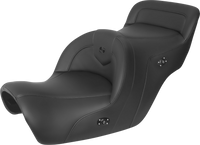 Thumbnail for SADDLEMEN Heated Roadsofa* Seat - Without Backrest - Black H88-07-187HCT