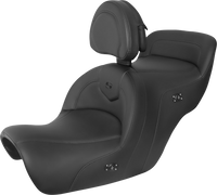 Thumbnail for SADDLEMEN Heated Roadsofa* Seat - Includes Backrest - Black H88-07-187BRHCT