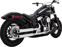 Thumbnail for VANCE & HINES Eliminator 300 Slip-On Mufflers - Chrome 16312