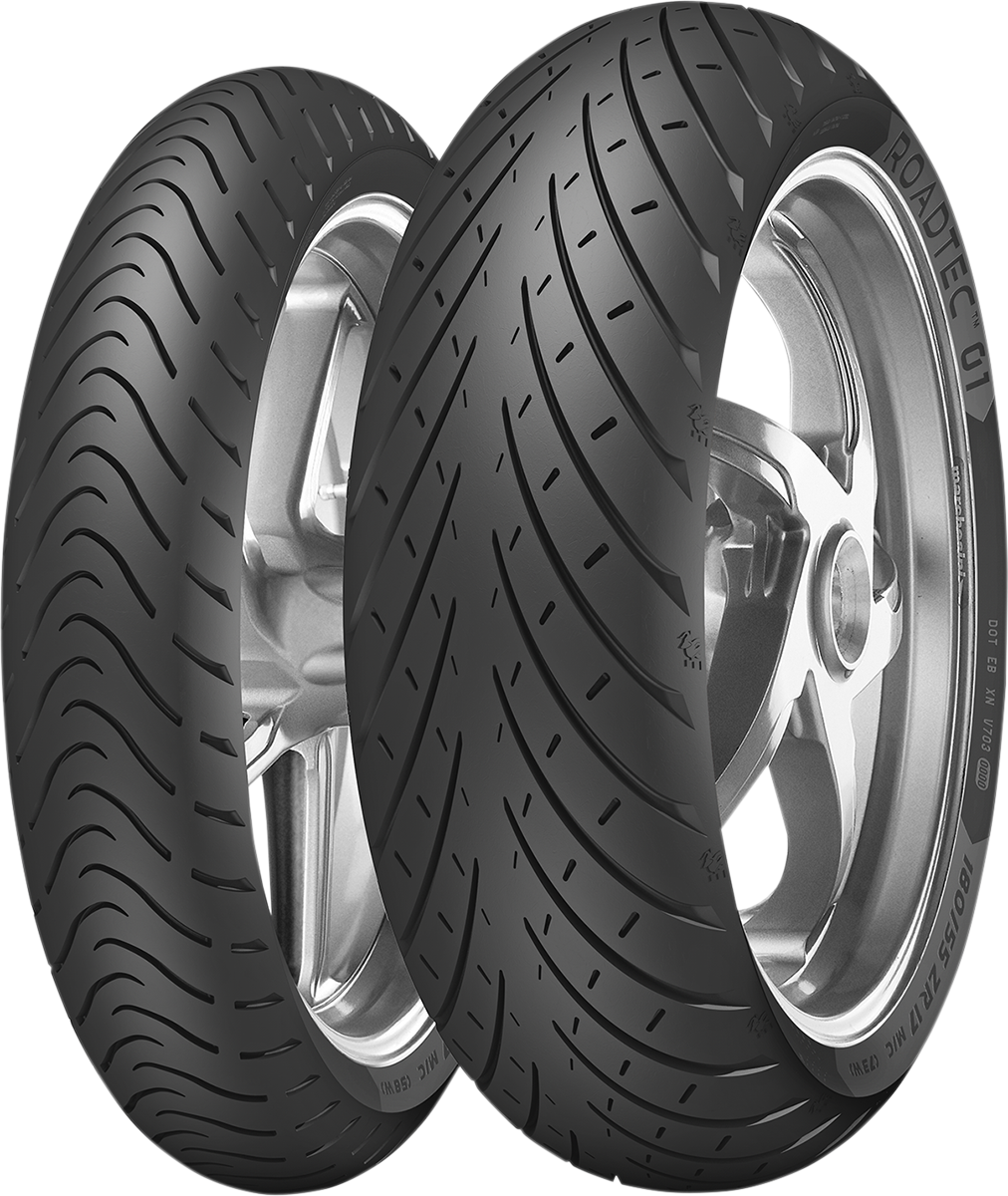 METZELER Tire - Roadtec* 01 - Front - 80/100-18 - 47P 3775900