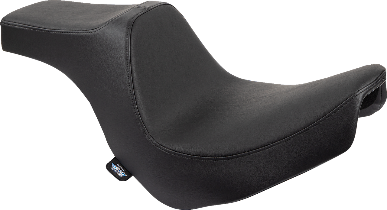 DRAG SPECIALTIES Predator III Seat - Smooth - Black - FL/FX '18-'23 0802-1490