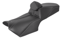 Thumbnail for SADDLEMEN Adventure Tour Seat - w/ Backrest - Black - BMW '19-'22 0810-BM54BR