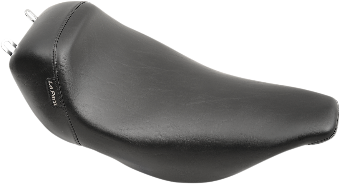 LE PERA Bare Bones Solo Seat - Smooth - Black - FLT '02-'07 LH-005