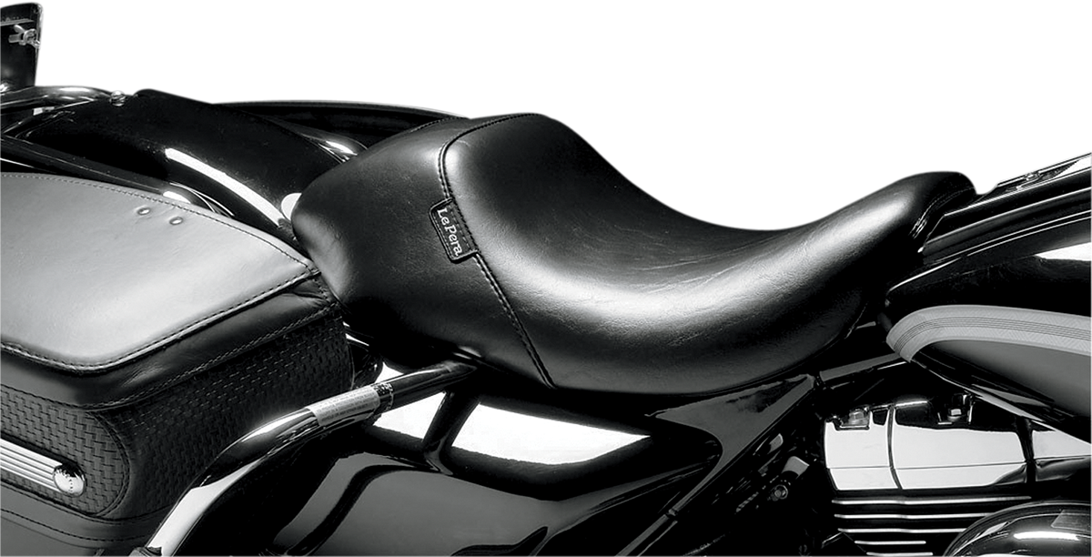 LE PERA Bare Bones Up-Front Solo Seat - Black - FL '08-'23 LKU-005