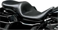 Thumbnail for LE PERA Maverick Seat - Without Backrest - Smooth - Black - FL '08-'23 LK-957S