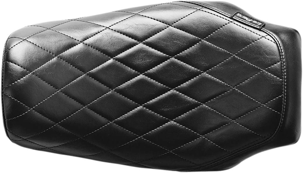 LE PERA Bare Bones Solo Seat - Diamond Stitch - Black - FL '08-'23 LK-005DM