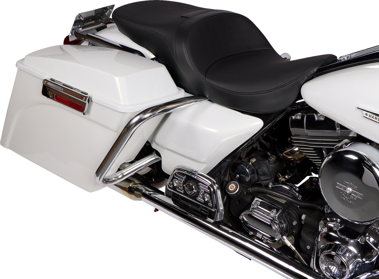 DRAG SPECIALTIES Freedom Seat - Vinyl - Black - FLH '97-'07 08011503-4676A