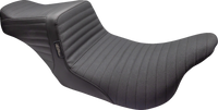 Thumbnail for LE PERA Tailwhip Seat - Pleated w/ Grip Tape - Black - FL '08-'23 LK-587PTGP