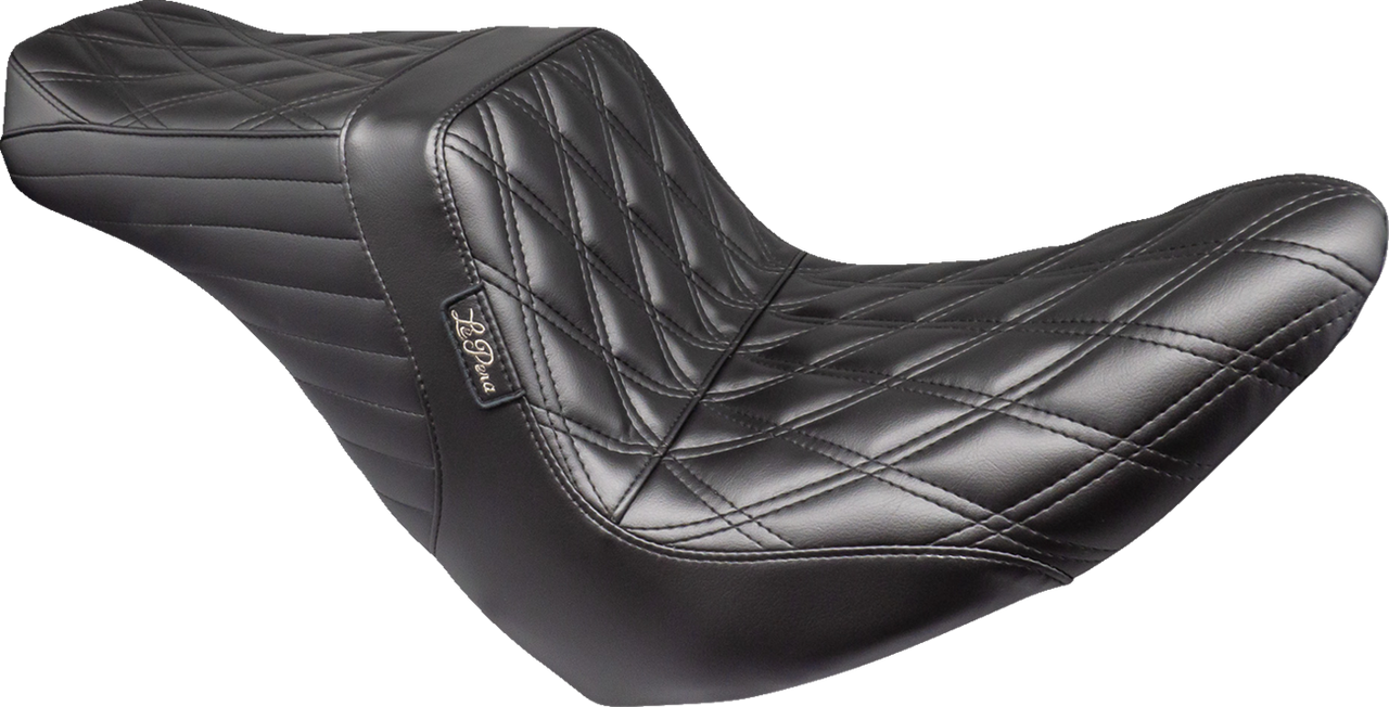 LE PERA Tailwhip Up Seat - Double Diamond - Black - FLSB/FXLR '18-'23 LYRU-580DD