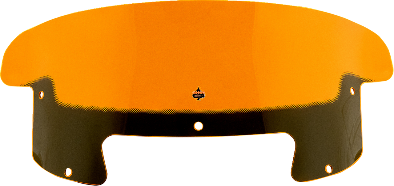 KLOCK WERKS Kolor Flare* Windshield - 8" - Orange - Indian KWW-04-0619