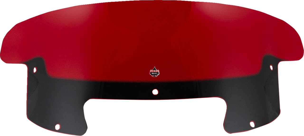 KLOCK WERKS Kolor Flare* Windshield - 8" - Red - Indian KWW-04-0622