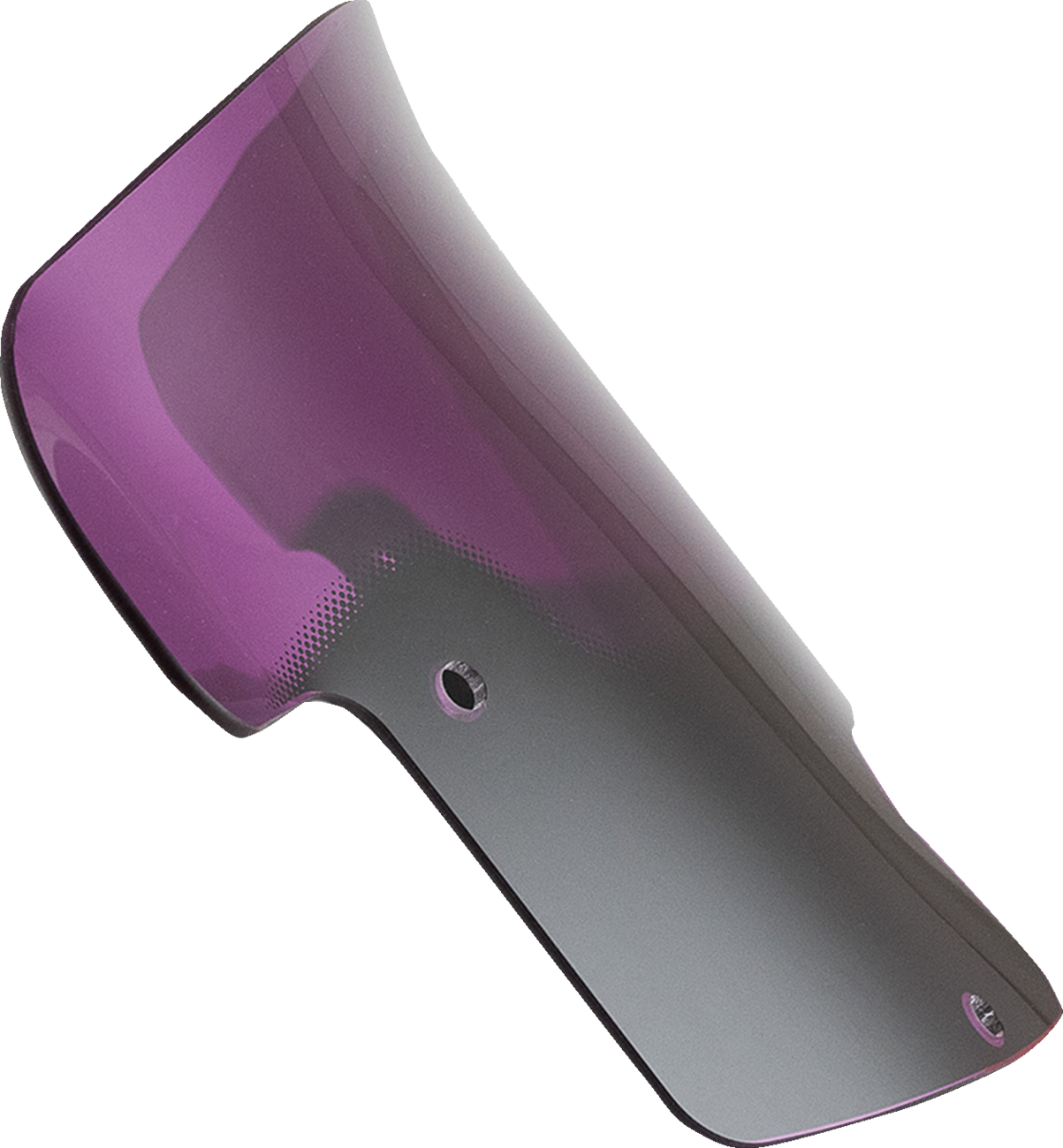 KLOCK WERKS Kolor Flare* Windshield - 8" - Purple - Indian KWW-04-0624