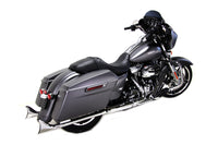Thumbnail for M8 36 inch Straight Fishtail Exhaust Extension Set Chrome