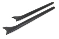 Thumbnail for 36 inch Straight Fishtail Exhaust Extension Set Black