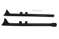 Thumbnail for M8 36 inch Straight Fishtail Exhaust Extension Set Black