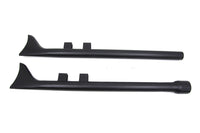 Thumbnail for M8 33 inch Straight Fishtail Exhaust Extension Set Black
