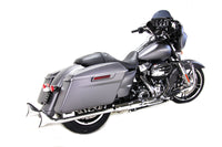 Thumbnail for M8 36 inch Straight Fishtail Exhaust Extension Set Chrome