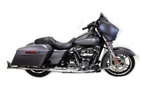 Thumbnail for M8 36 inch Straight Fishtail Exhaust Extension Set Chrome