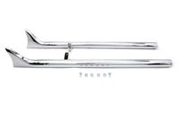 Thumbnail for Indian Straight Fishtail Set Chrome
