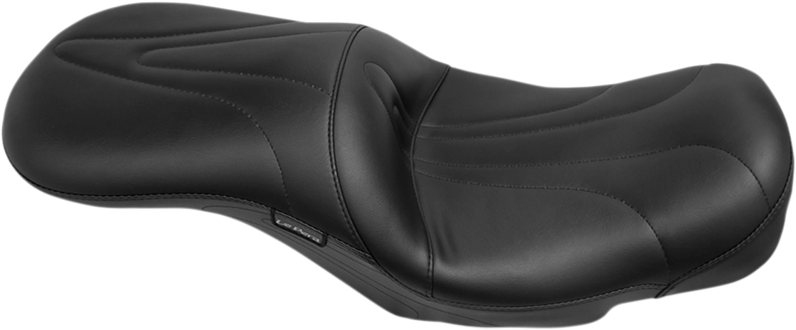 LE PERA Sorrento 2-Up Seat - Stitched - Black - FL '08-'23 LK-907RZ